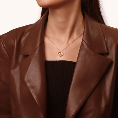 “Til Death Do Us Part” Heart Necklace