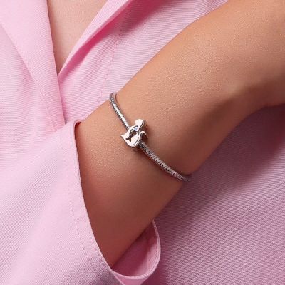 Cute Cat Silhouette Charm