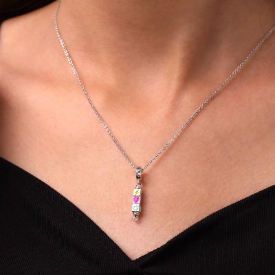 3-Block Rotating Digital Pendant
