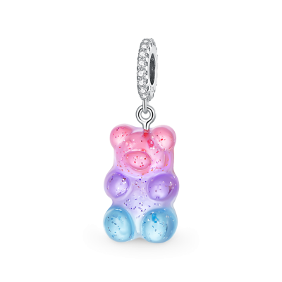 Gummy Bear CZ Pave Pendant
