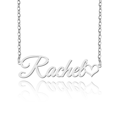 Personality Silver Name Necklace