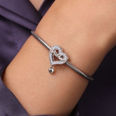 Family Members - Father Heart Charm