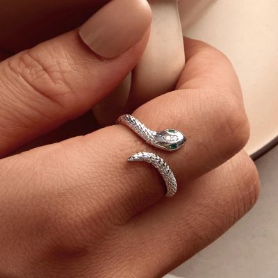 Vintage Spirit Snake Open Ring