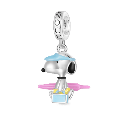 Summer Beach Bum Snoopy Pendant