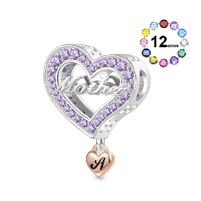Family Members - Mother Heart Charm