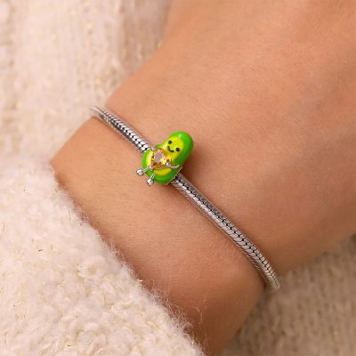 Avocado Embraces Love Charm