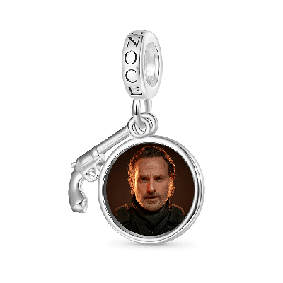 Rick Grimes & Python Pistol Pendant
