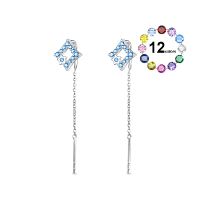 Star Threaders Earrings