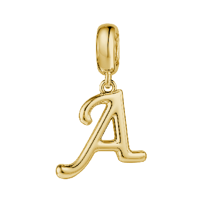 Gold "Destined Letter" Letter Charm