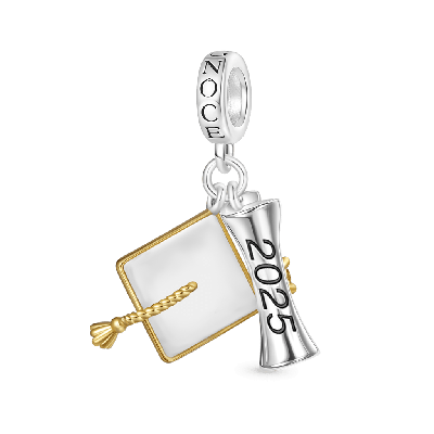 Engravable Bachelor Cap Pendant