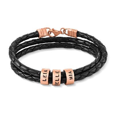 Leather Magnetic Multi-layer Bracelet