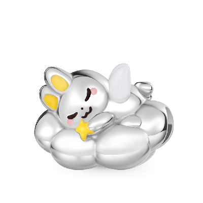 Nap Time Bunny Charm