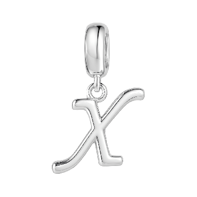 Letter X Pendant