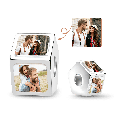 5 Side Photo Charm
