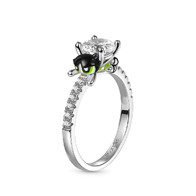 Buttercup Embraces Ring