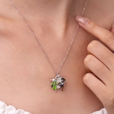 Badge Mirror Necklace