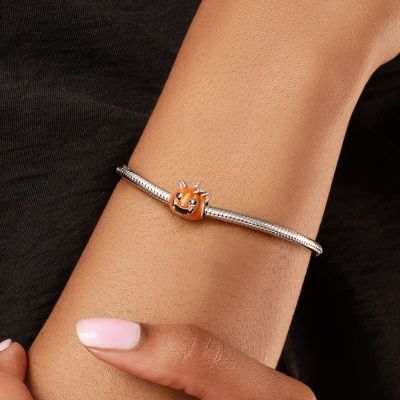 Pumpkin Cat Charm