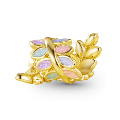 Autumn Leaf Charm