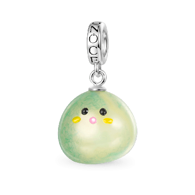 Pastel Green Pet Stone Pendant