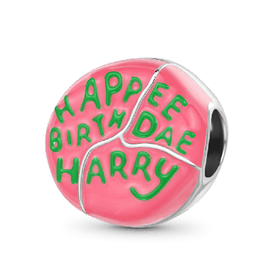 Hagrid Birthday Cake Engravable Charm