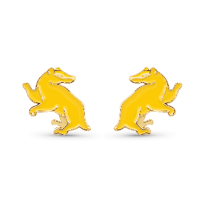 Hufflepuff Badger Stud Earrings