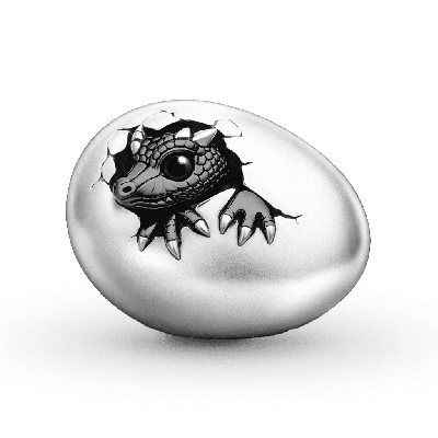 Dragon Egg Charm