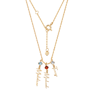Multi-Script Name Necklace