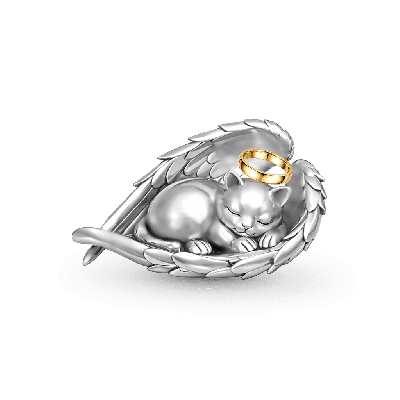 Pet Memorial Cat Charm