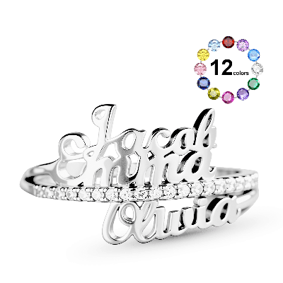 Personalized Name Ring