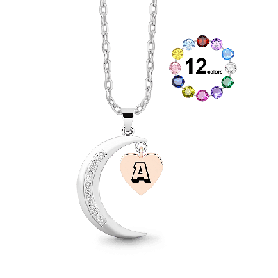 Custom Moon Necklace