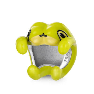 Frog Hug Charm