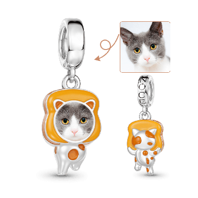 Cat Pet Photo Pendant
