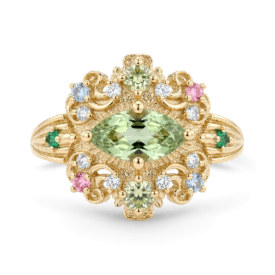 Garden Marquise-Cut Ring