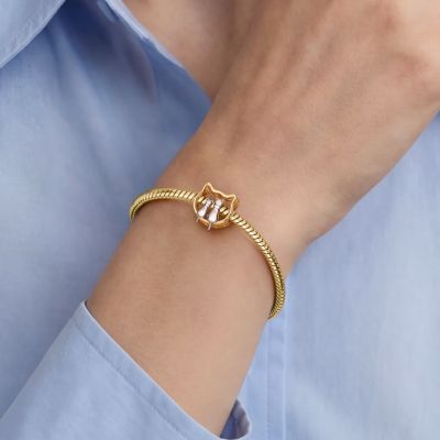 Hollow Cute Cat Charm
