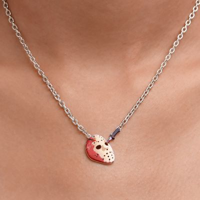 Jason Voorhees Hockey Mask Necklace