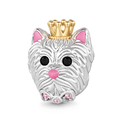 Dog Head Charm