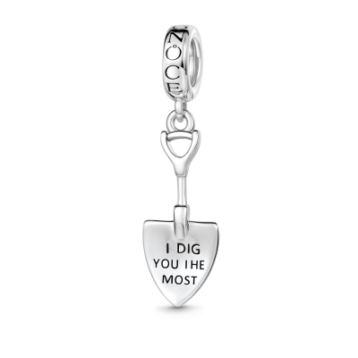 Shovel Engravable Charm