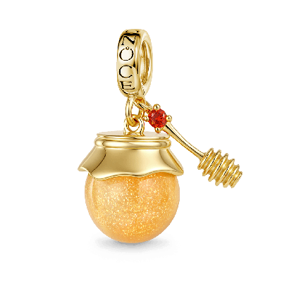 Honey Jar & Spoon Charm