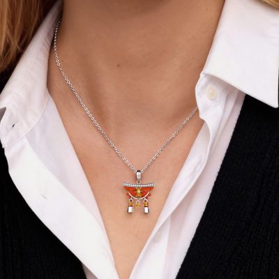 Japanese Torii Gate Necklace