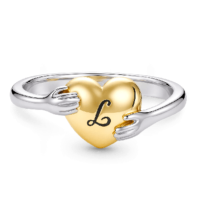 Embrace Your Heart Engravable Ring