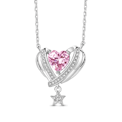Heart & Star Necklace