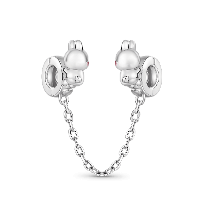 Love Is Always Connected Safety Chain Charm