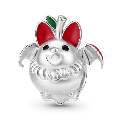 Apple Bat Charm