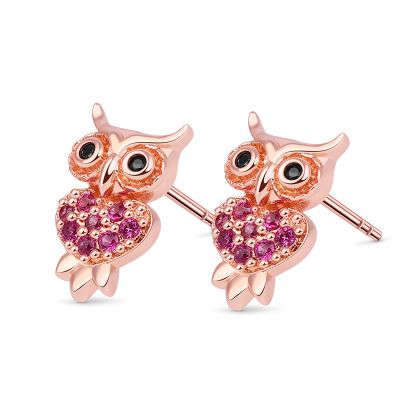 Owl Stud Earrings