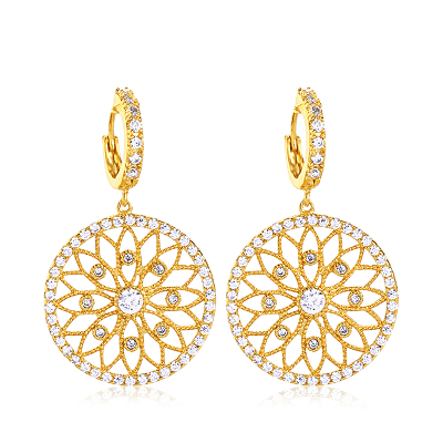Dreamcatcher Dangle Earrings