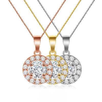 Round Stone Necklace