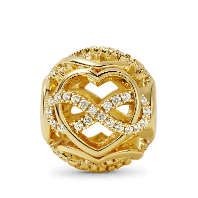 Infinite & Heart Charm